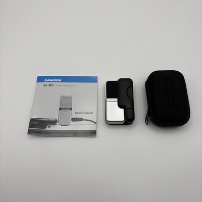 Samson Go Mic Tragbares USB Kondensatormikrofon + Tragetasche & Handbuch