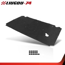 Black Hood Insulation Pad 12 Wclips Fit For 1993-1998 Jeep Grand Cherokee Zj