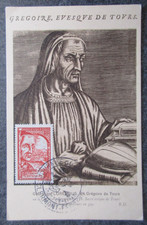 FRANCE carte FDC 1er jour GREGOIRE à CLERMONT FERRAND en 1943 lot OP271 72