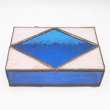 Stained Glass Art Trinket Dresser Box