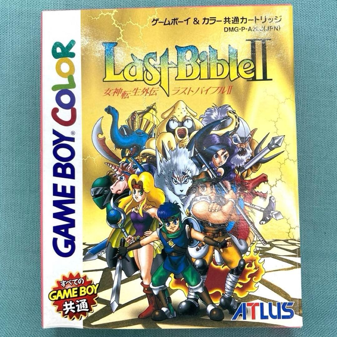 Megami Tensei Gaiden Last Bible II Game Boy Color Japanese