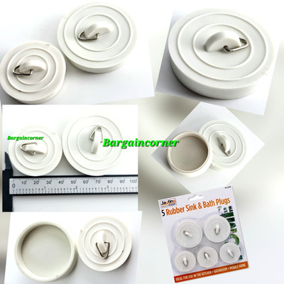 Waschbecken Küche Bad Dusche Abfluss Stopfen Stopfen Set Dusche Abfluss Stöpsel 5 Stück 2 Größe