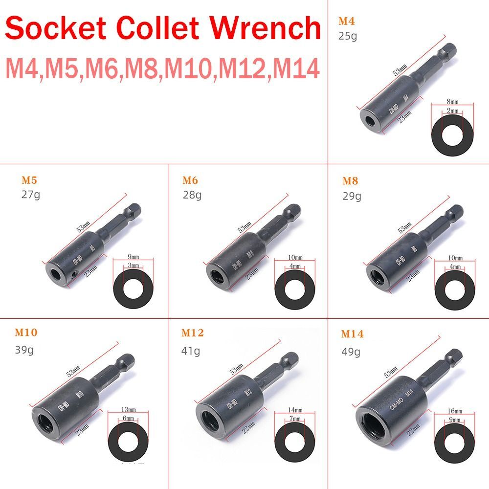 Alloy Steel Tap Socket 1/4
