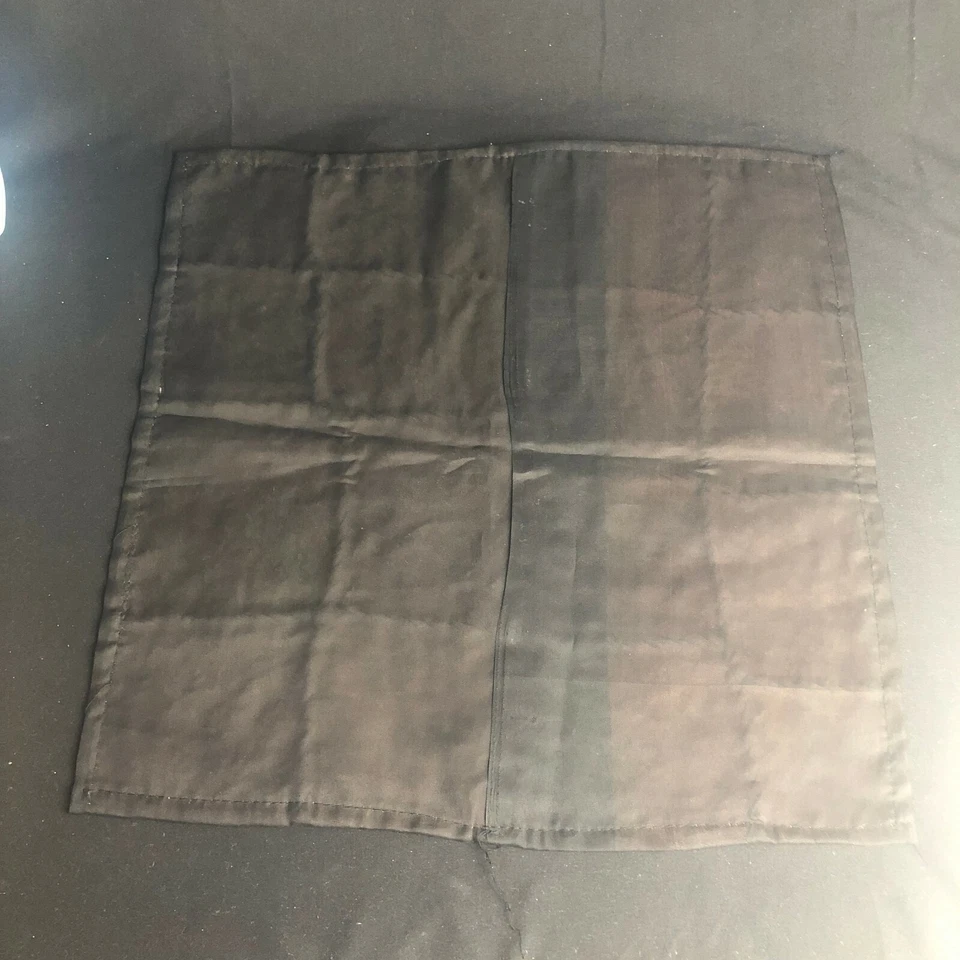 Handmade Embroidery Sequin Patchwrk Pillow Cushion Cover Dk Orange Boho Chic 17" - Image 2 of 2