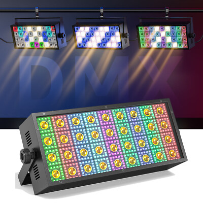 220W RGBW 684 LED Wall Wash Light Bar DMX512 Stage DJ Disco Party Beam Light Bar