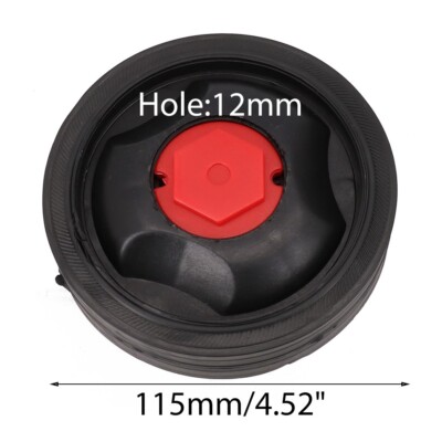 Roues de compresseur d'air coordonnantes, roues de rechange silencieuses, absorption des chocs, pompes à air, machines sans huile, 7 po, 1PC  13