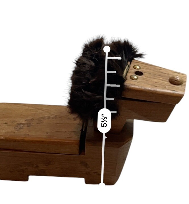 Zooline Lion MCM JV Orel Wood Desk Decor Office Pen Ink Holder Box