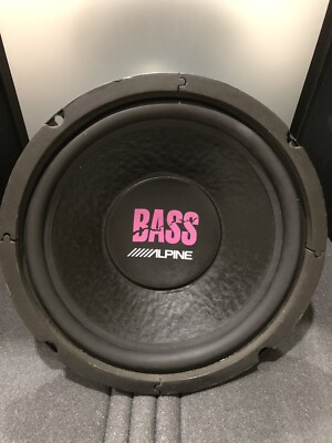 Alpine Subwoofer 10  SWS-2585,300 W Peak