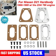 Junta de placa adaptadora de carburador para 86-89 Nissan D21 carrocería dura con motor Z24i TBI
