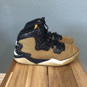 Nike Air Jordan Spike Forty Lee Dunk From Above Gold Leaf 819952-706 Men Size 8 | eBay