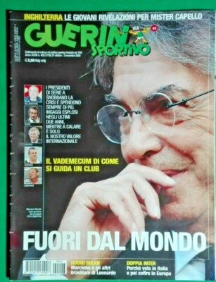  GUERIN SPORTIVO - INTER MORATTI - YEAR 2009 - NO.43 - REF.2734