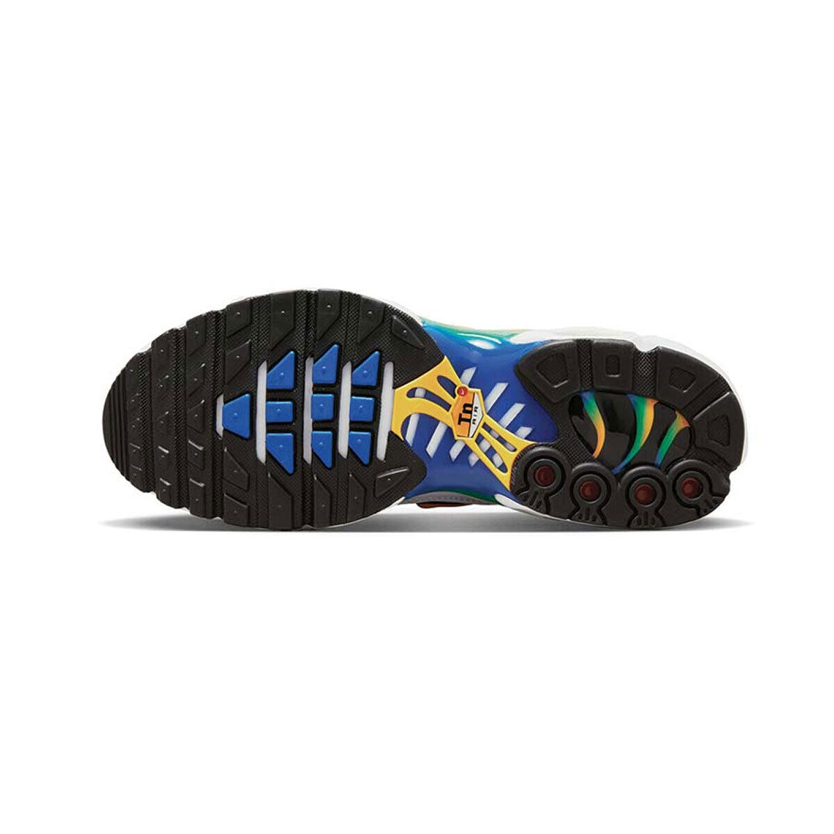 Nike Women's Air Max Plus DZ3671-101 White/Blue/Green/Yellow Nike Women's Air Max Plus DZ3671-101 White/Blue/Green/Yellow