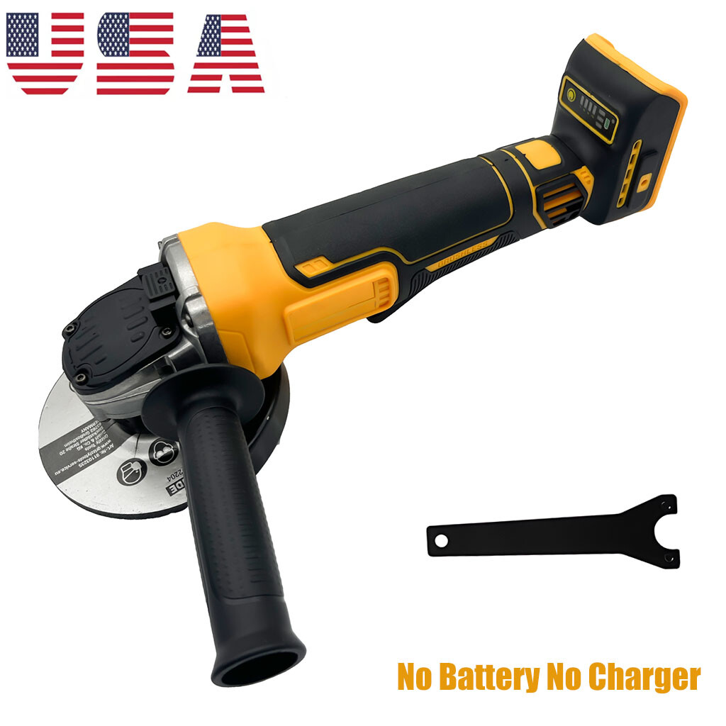 Cordless Angle Grinder for Dewalt 20V Battery (No Battery) Brushless Metal Max ~