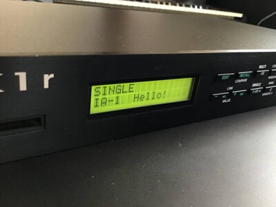 Kawai K1r Digital Synthesizer Rackmount MIDI Synth Module Used