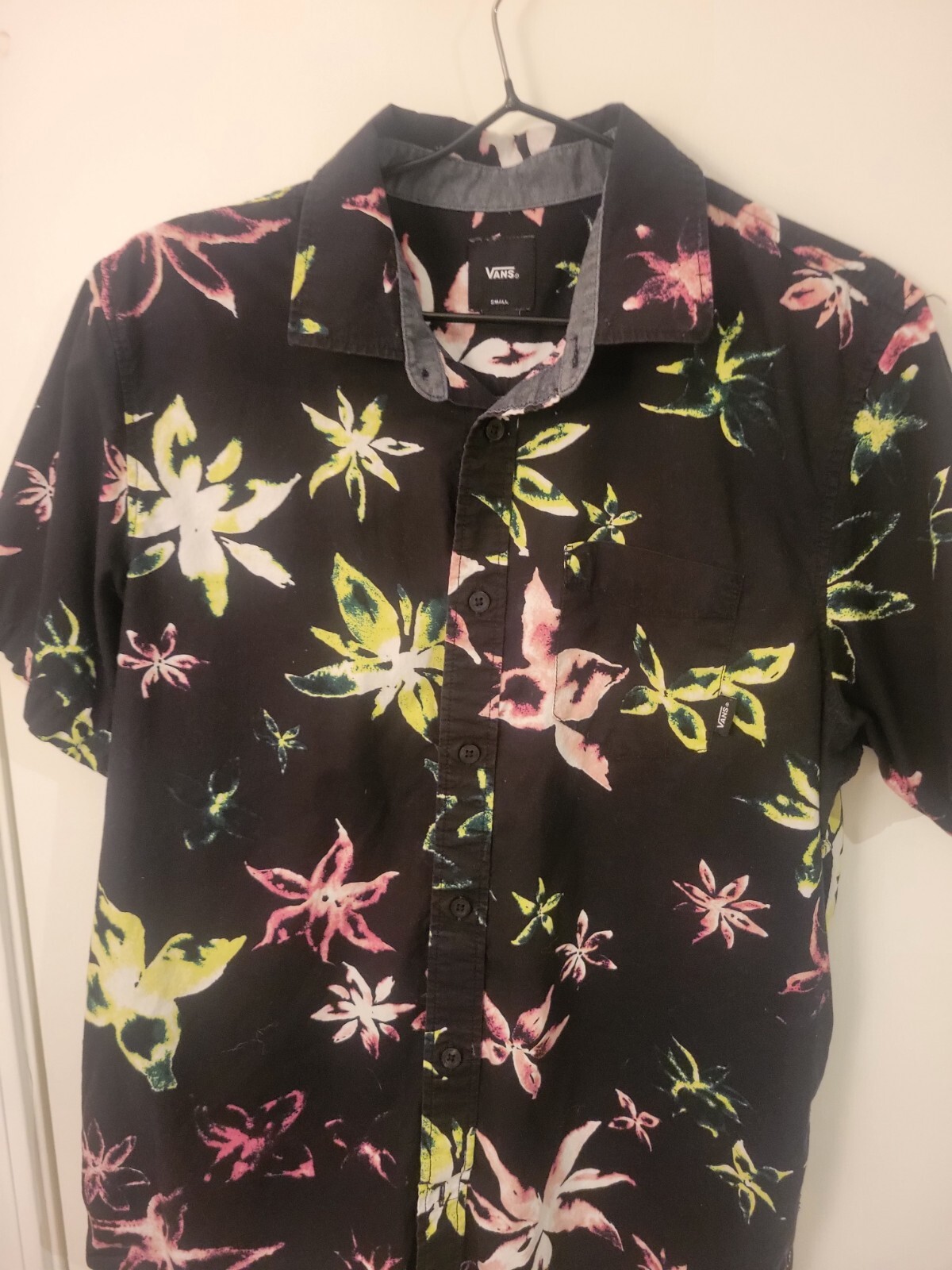 Vans Floral Pattern Button Down Shirt - image 2