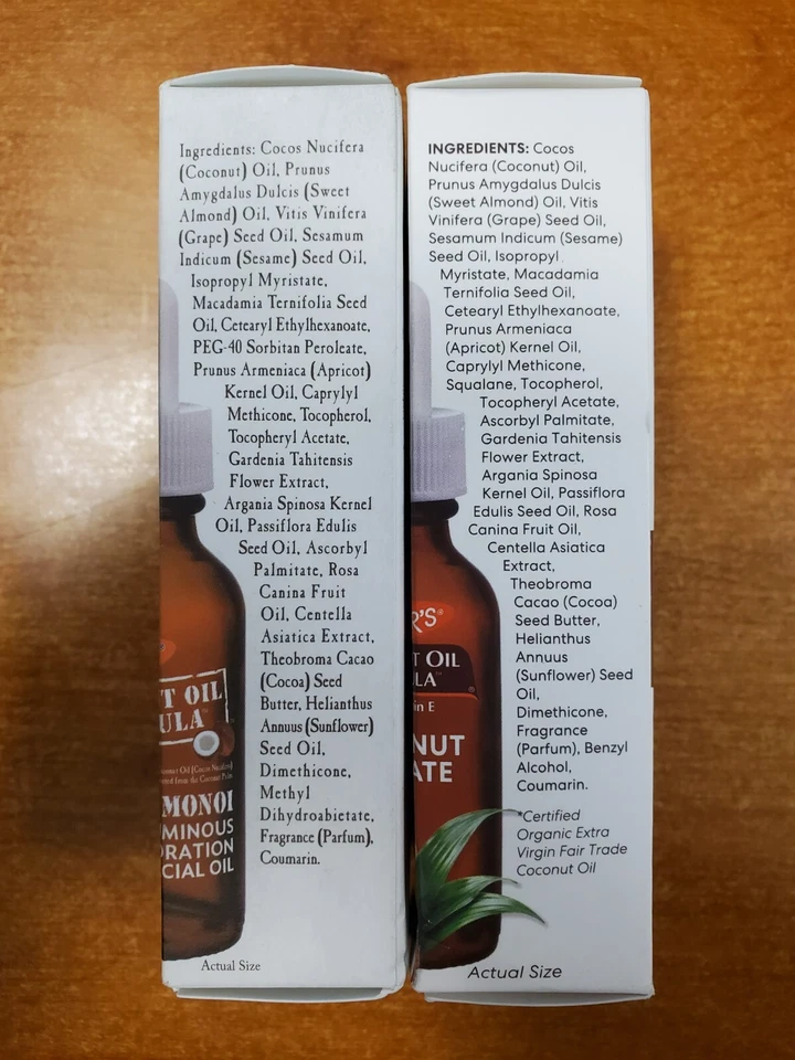 2 Pack: Palmers Coconut Oil Hydration Formula Facial Oil 1 oz. ea. (2387 R6P4) - Image 2 of 4