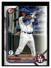 2022 Bowman 1st Edition #BPPF-24 Jorbit Vivas Prospects Los Angeles Dodgers