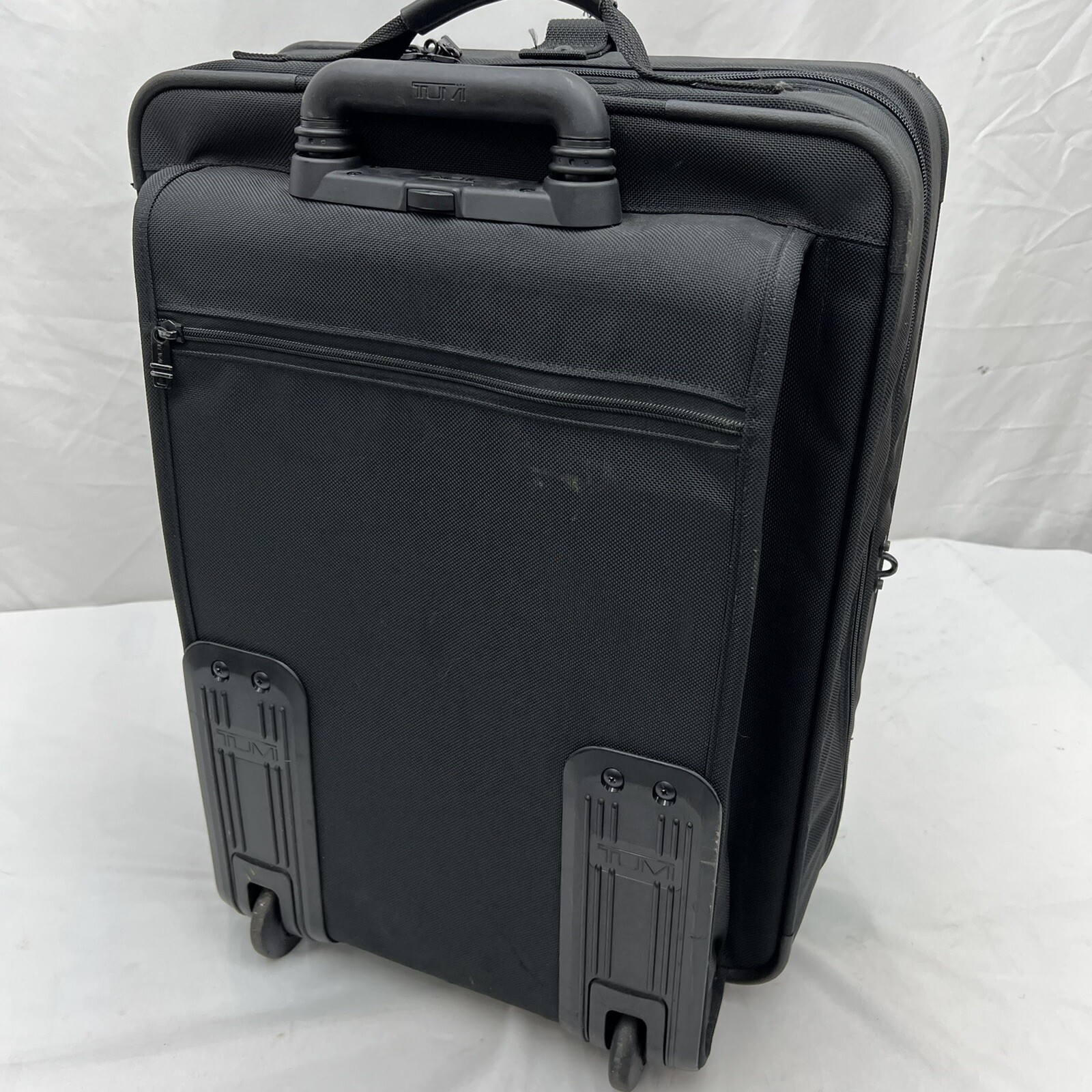 Tumi Alpha Garment Suitcase Upright Wheeled Travel Ba… Gem