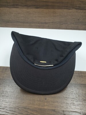 Rocawear jay Z Tap Out Fitted Wool Hat Cap 7 3/8 Black With Big