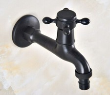 Oil-Rubbed Brass Single Cold Washing Machine Faucet Garden Water Taps 2av345