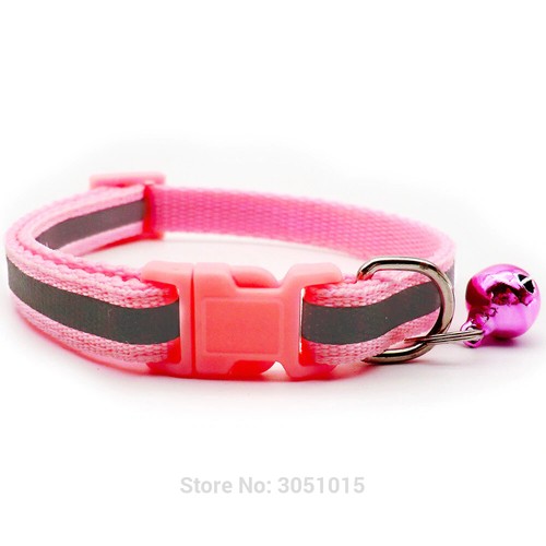 Regolabile Riflettente Collari Con Bell Cani Gatti Collari 19 -32 CM - Foto 23 di 48