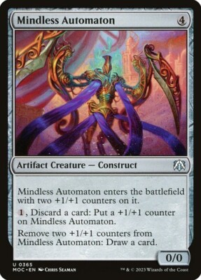 Mindless Automaton - MOC - Rare - MTG Magic Pack fresh