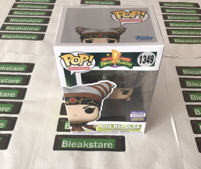 Funko Pop! TV Power Rangers Rita Repulsa #1349 2023 SDCC Shared Con Sticker