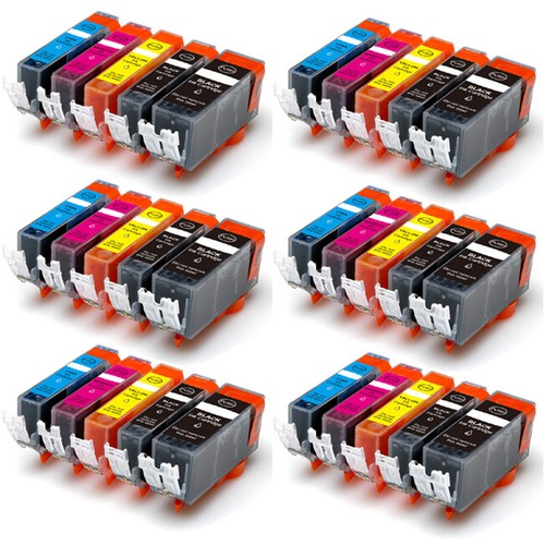 Ink Cartridges For PGI-5BK CLI-8 Canon Pixma iP4200 iP4300 IP4500 MP500 w/ chip - Picture 2 of 16