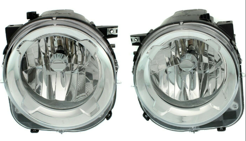 HEADLAMP CHEVROLET SONIC 2012 2013 2014 2015 2016 BLACK CHROME