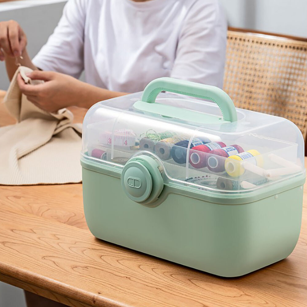 Sewing Kit Box for Adults Beginners Sewing Kits Accessories Home Sewing