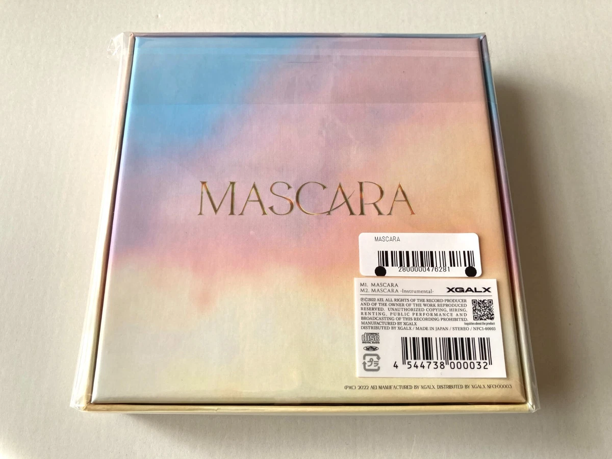 XG MASCARA 2nd Single BOX Type Official CD, Photobook, Photocard & Sticker Set