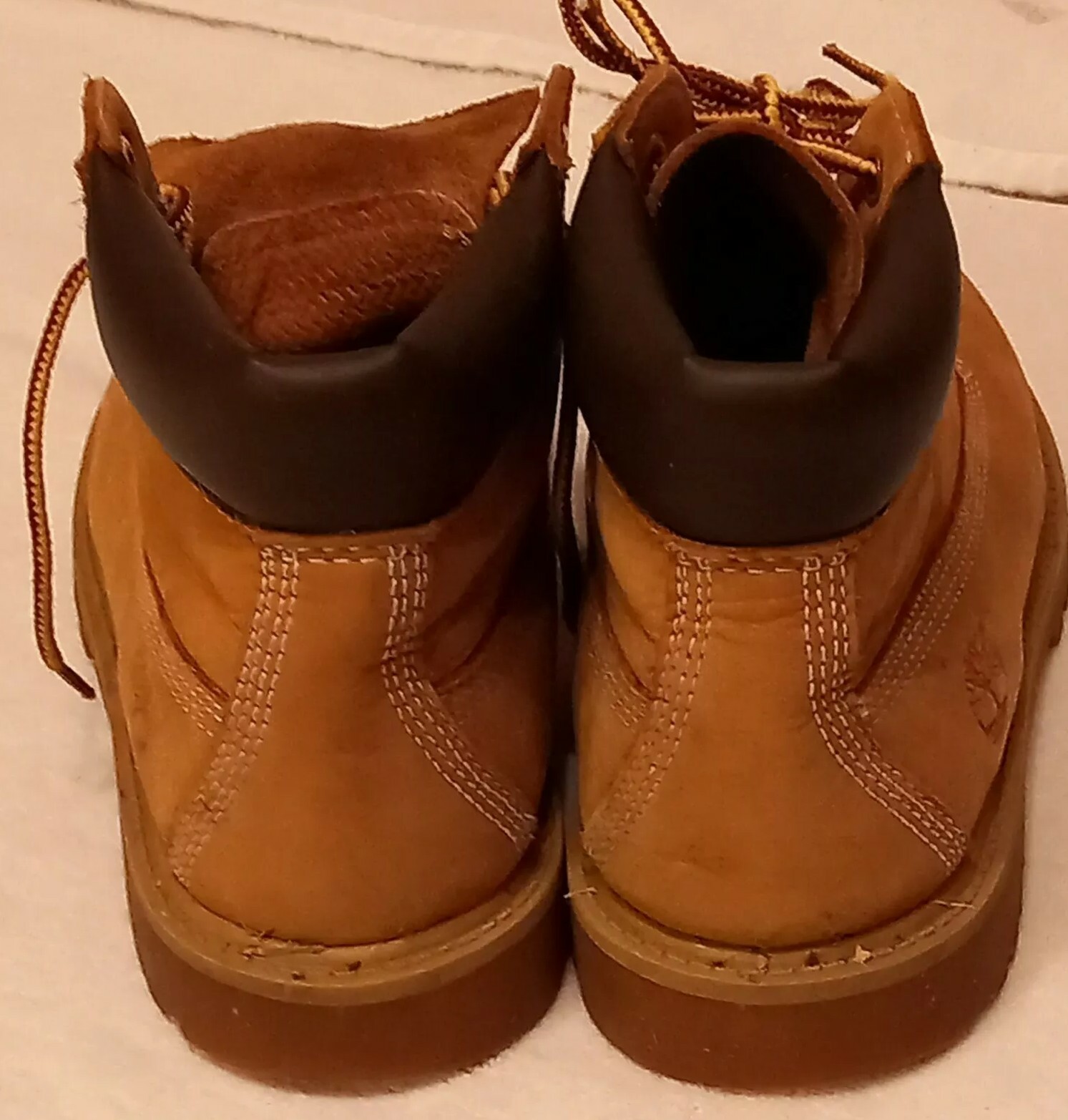 Boys Timberland Boots Size 3 GUC eBay