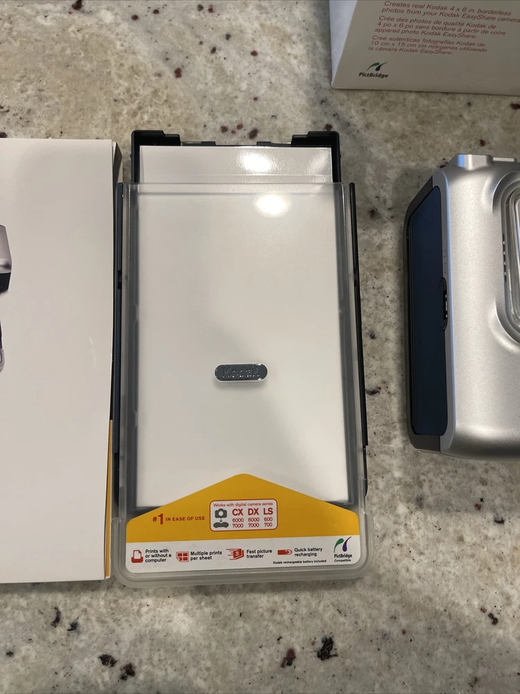 Kodak EasyShare Digital Photo Printer Dock Station With Original Box & Instr.