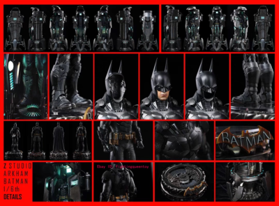 Z Studio Batman Arkham Knight Garage 1/6 Collectible Resin Figure