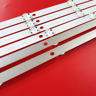 Bande LED Rétroéclairage Pour TV LG 49 Pouces - Modèles 49SM8200PLA, 49SM8050, Etc. - 2 Bandes 535mm