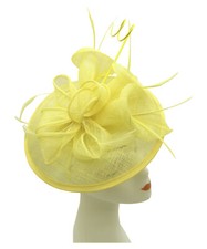 Fascinator New Women's Large Headband Clip Hat Weddings Ladies Races Royal Ascot