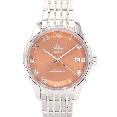 ●Omega 433.10.41.21.10.001 De Ville Hour Vision Brown