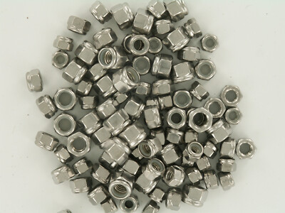 Zoll Muttern Edelstahl No.10 - 1/4 - 5/16 - 3/8 ähnlich DIN 934 -DIN 985