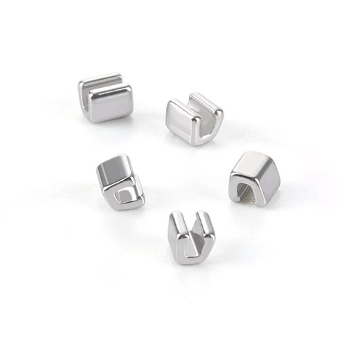 10Pcs/Pack Dental Orthodontic Universal Crimpable Hook Sliding Stops On Archwire - 第 6/6 張圖片
