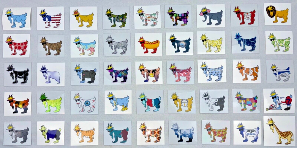 GOAT USA Stickers/Decals - Your Choice (126 Choices)