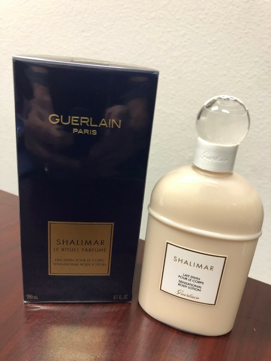 SHALIMAR by GUERLAIN 6.7 FL oz / 200 ML Sensational Body Lotion In