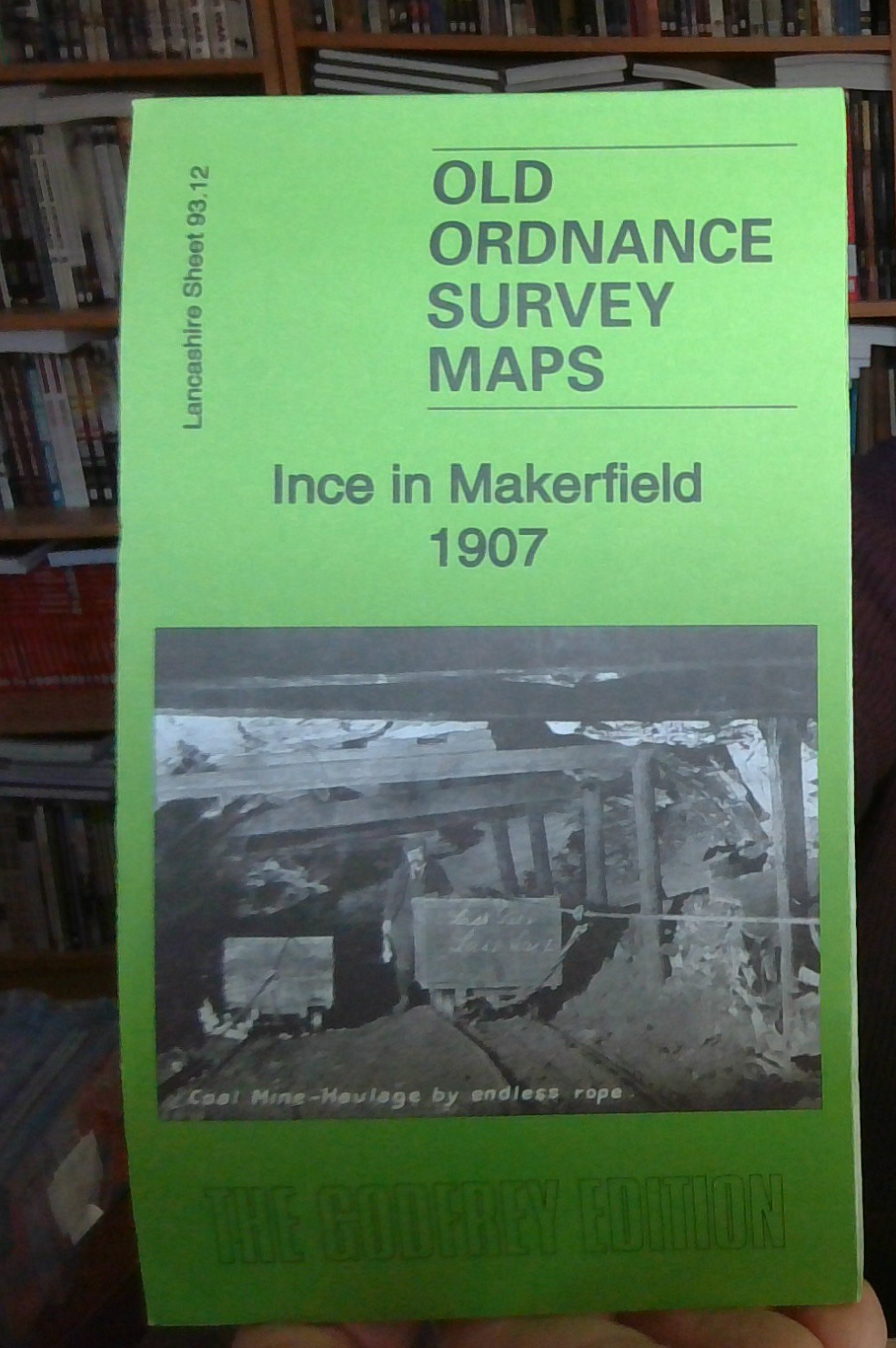 MAP OF Ince in Makerfield 1907 Lancashire Sheet 93.12 NEW 9781847845856