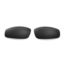Walleva Black Polarized Replacement Lenses For Spy Optic MC Sunglasses