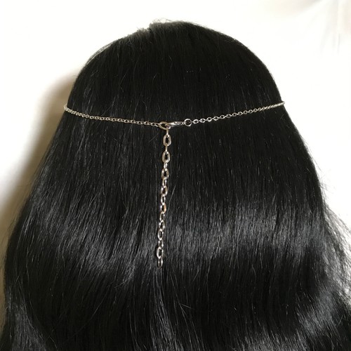 Gothic Victorian Medieval Bridal Wedding Silver Headpiece Circlet Crown Jewelry - Picture 34 of 34