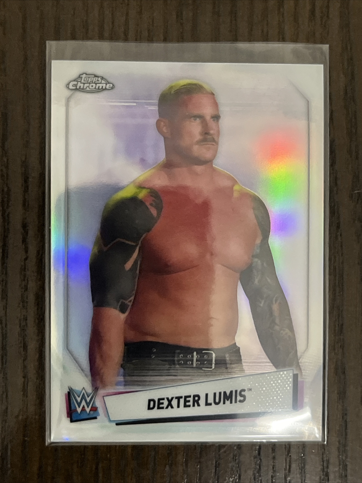 2021 WWE Topps Chrome Refractor #81 Dexter Lumis
