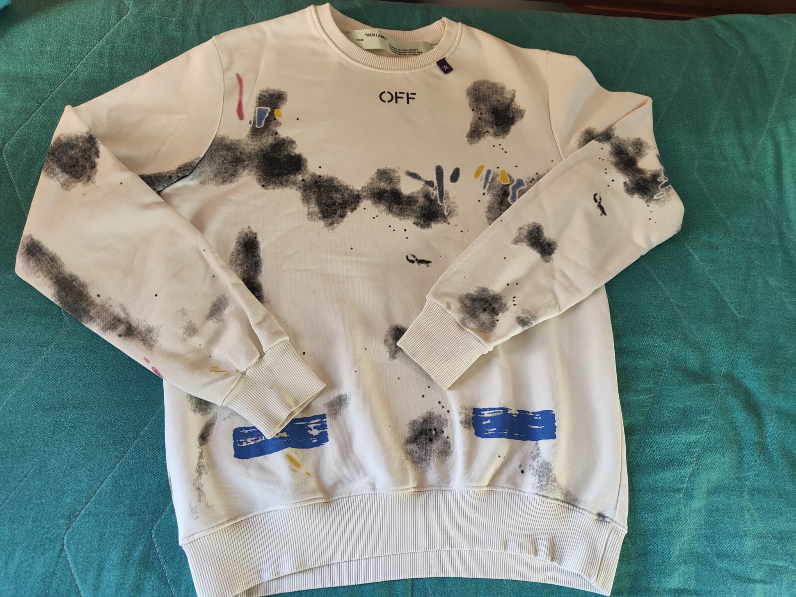 OFF WHITE X NIKE off white felpa Taglia S