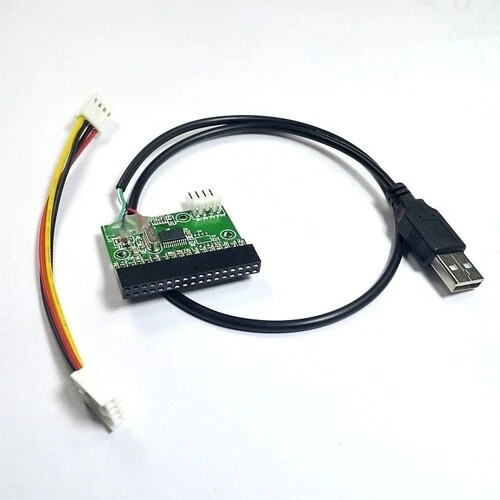 USB Cable To 3.5" 34pin Floppy Interface Driver Adapter Converter PCB Board - Picture 2 of 6