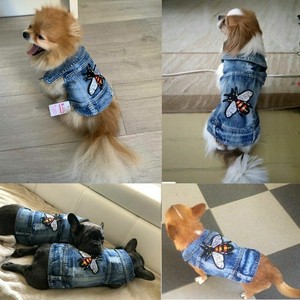 puppy denim jacket