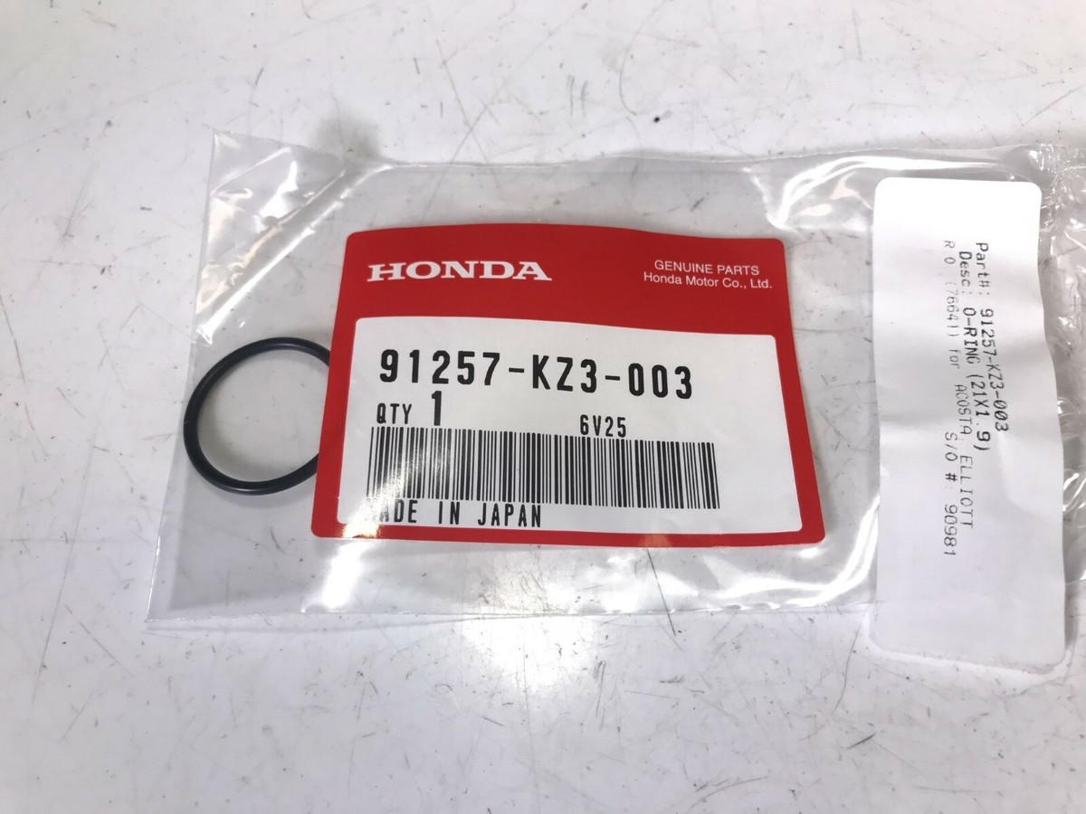 A Honda OEM Part O Ring 91257-KZ3-003 Free Shipping | eBay