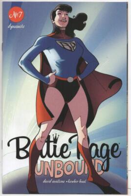 BETTIE PAGE UNBOUND #7 C, NM, Williams, 2019 V3, Betty, more in store